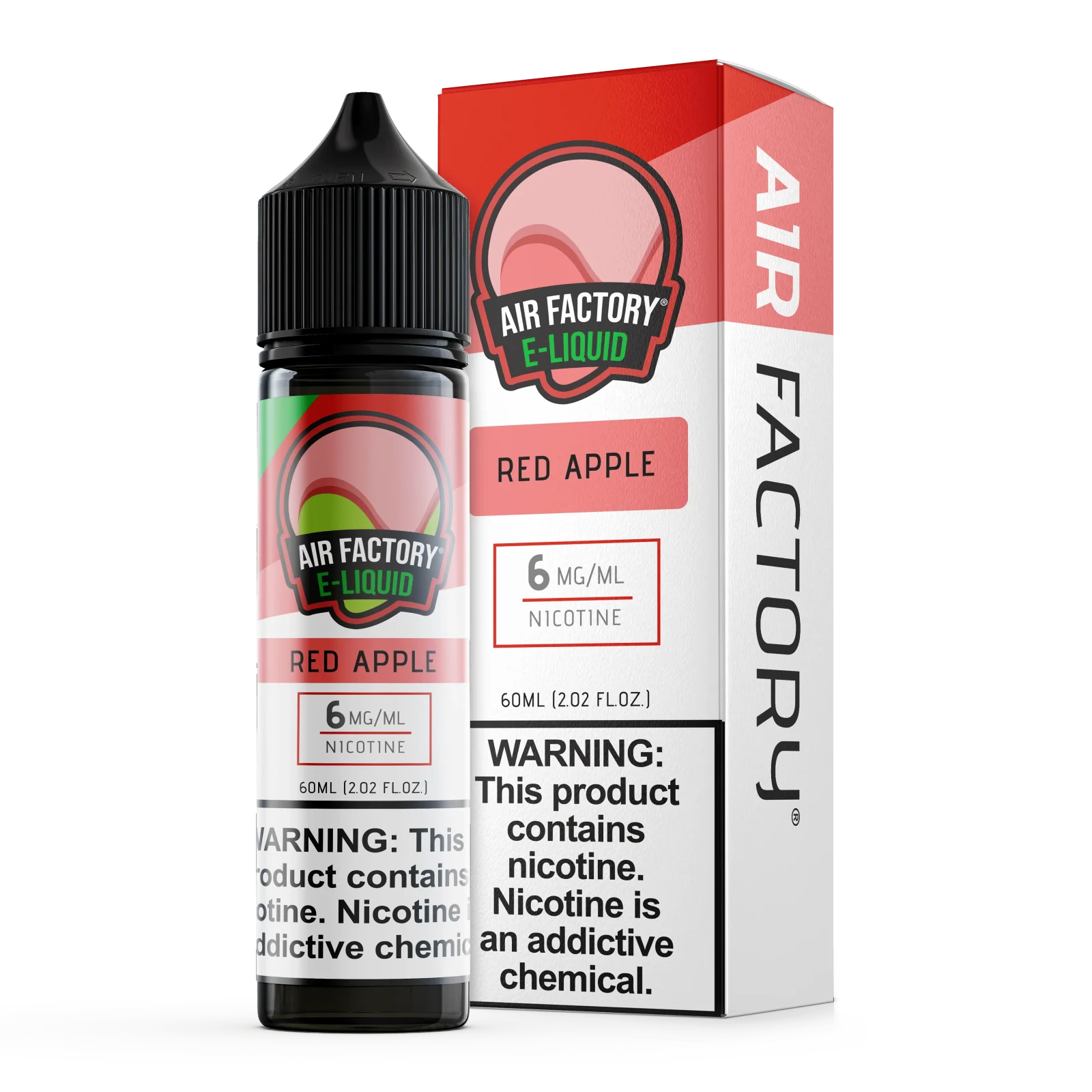 Red Apple - Air Factory E-Liquids - 60mL - Image 2
