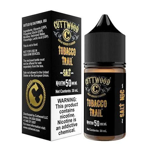 Tobacco Trail SALT - Cuttwood E-Liquids - 30mL