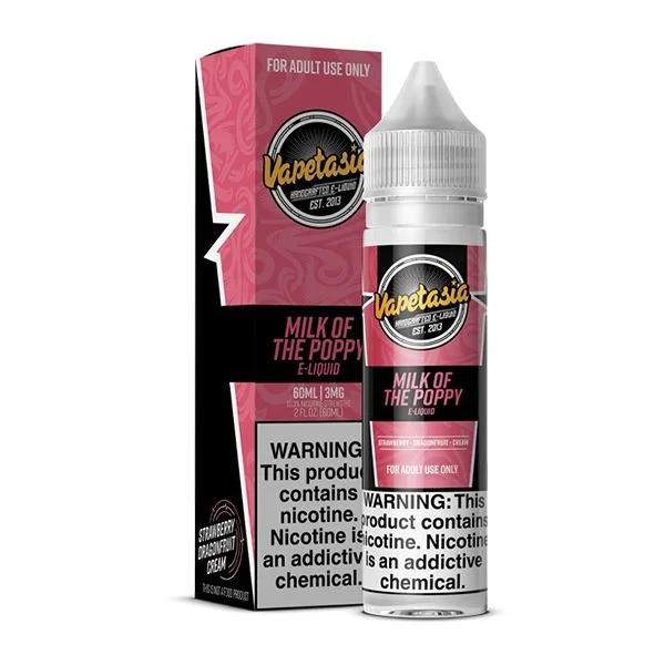 Milk of the Poppy by Vapetasia E-Liquid 60mL (Freebase)