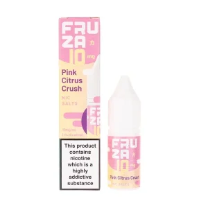 Pink Citrus Crush Nic Salt E-Liquid by Fruza