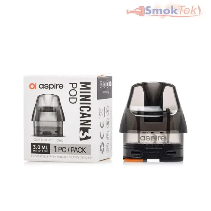 Minican 3 Pro Replacement Pod/No Coil - 1 pack