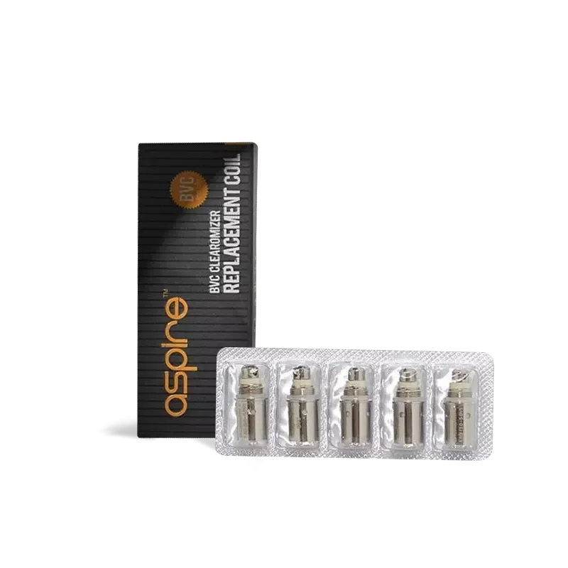 Aspire BVC Clearomizer Replacement Coils (5-Pack)
