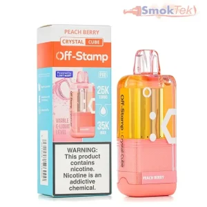 Off-Stamp Crystal Cube Disposable Pod