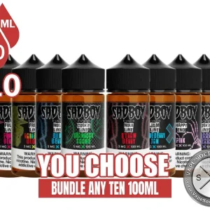 SadBoy E-Liquid Bundle 10x100ml (1000ml)
