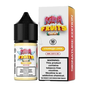 Strawberry Lemon on Ice by Killa Fruits Signature TFN Salts Series 30mL