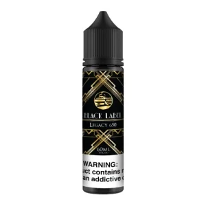 Legacy 650 - Black Label E-Liquid - 60ml | Only $16.99