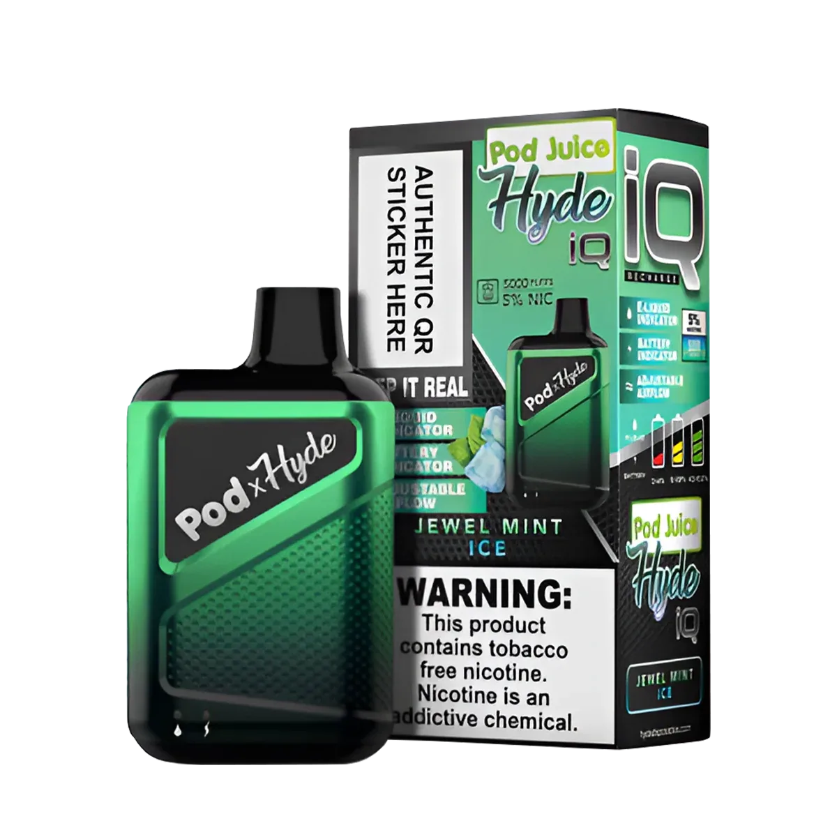 Pod Juice x Hyde IQ Disposable Vape