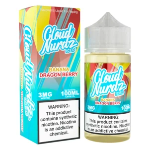 ICED Banana Dragon Berry - Cloud Nurdz - 100mL