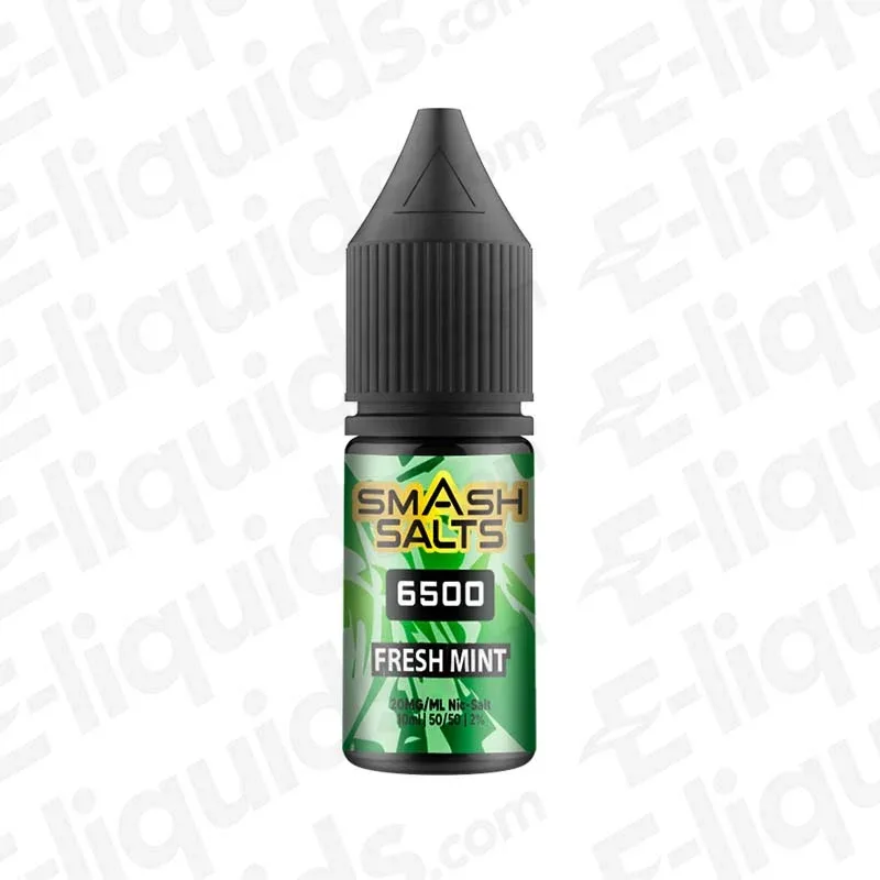 Smash Salts 6500 Fresh Mint Nic Salt - Image 2