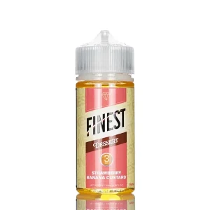Finest E-Liquid - Desert Edition - Strawberry Banana Custard - 100mL