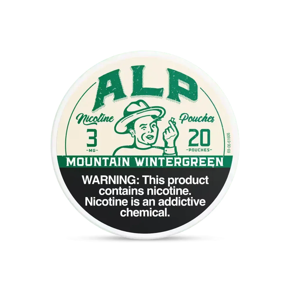 Mountain Wintergreen - ALP Nicotine Pouches - 20ct