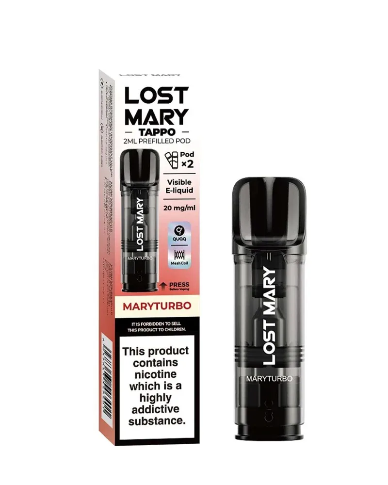 Maryturbo Lost Mary Tappo Pods (x2) - Image 2