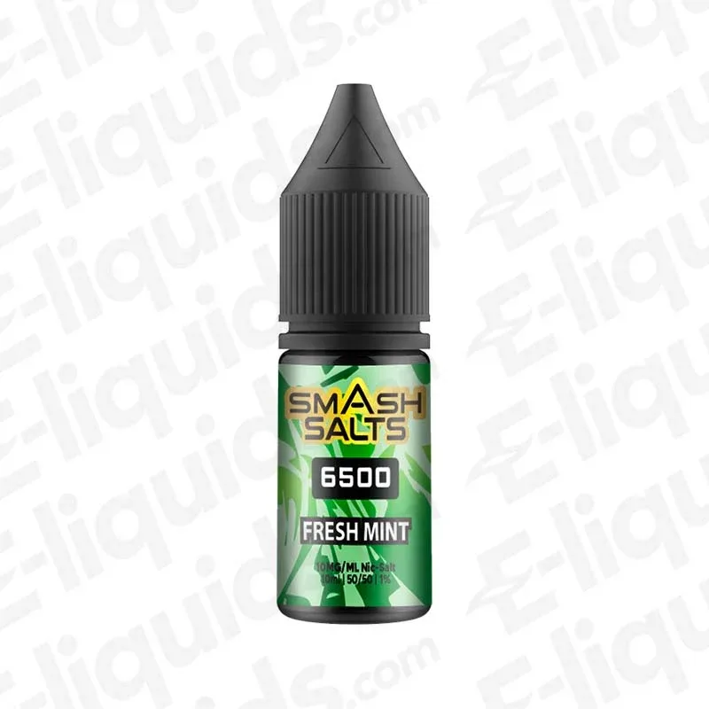 Smash Salts 6500 Fresh Mint Nic Salt