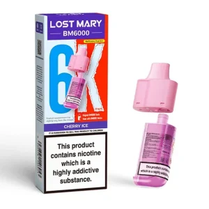 Cherry Ice Lost Mary BM6000 Refill Pod