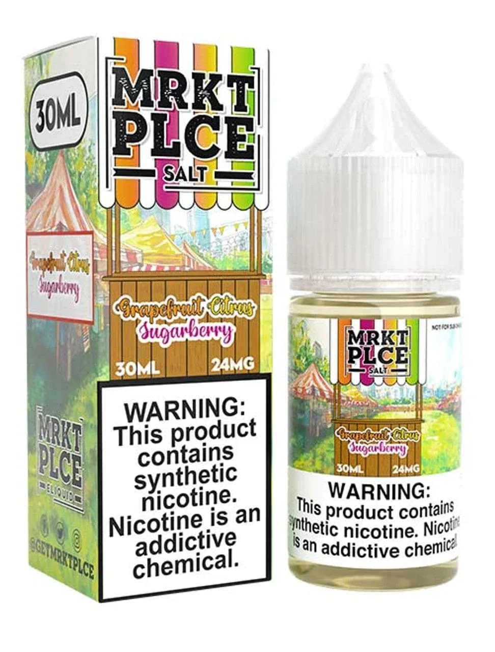 Grapefruit Citrus Sugarberry SALT - MRKT PLCE - 30mL