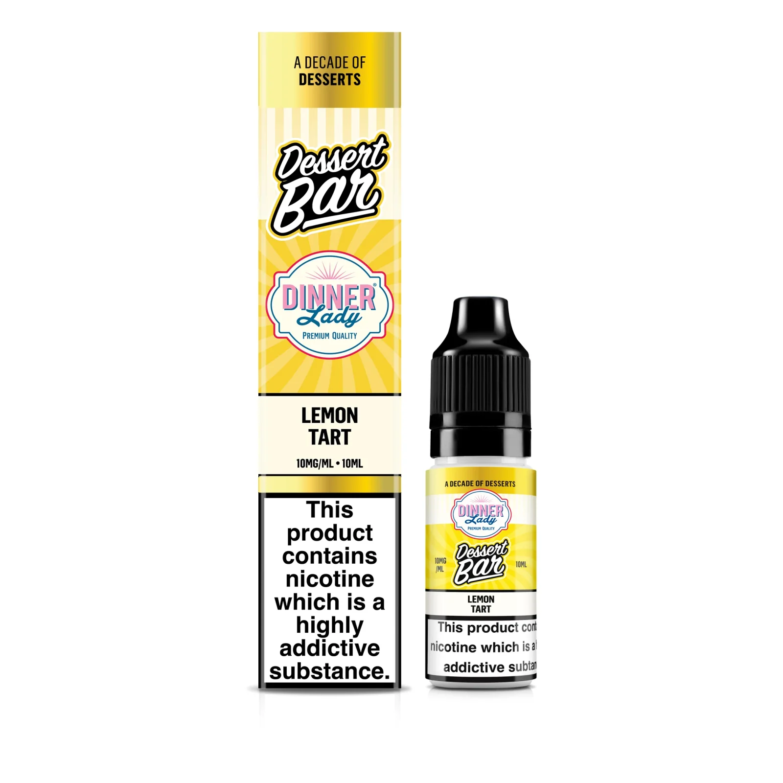 Dinner Lady Dessert Bar – Lemon Tart Bar Salt E-Liquid - Image 2
