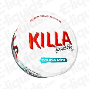 Killa Exclusive Double Mint Nicotine Pouch