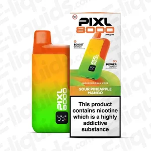 PIXL 8000 Sour Pineapple Mango Prefilled Pod Kit