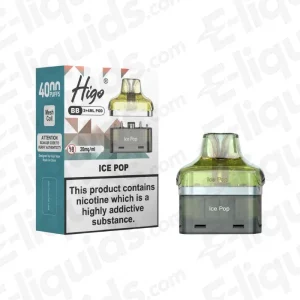 Higo BB 4000 Ice Pop Prefilled Pod