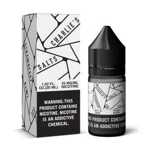 CHARLIE'S SALTS | White - Strawberry Kiwi Ice 30ML eLiquid