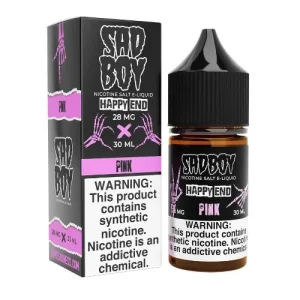 Sadboy Salt E-Liquid Happy End - Pink - 30ml | Only $14.95