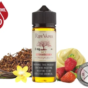 VCT Strawberry By Ripe Vapes E-Liquid 120ml