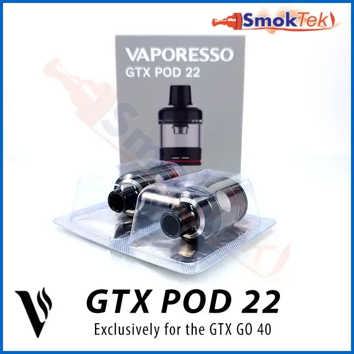 Vaporesso GTX Pod 22 - for GTX Go 40 (2-pack) - Image 2