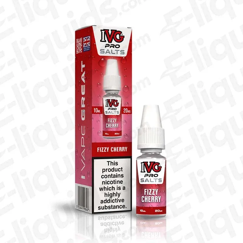 IVG Pro Fizzy Cherry Nic Salt - Image 2