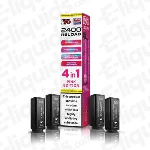 IVG 2400 4 in 1 Pink Edition Prefilled Pod