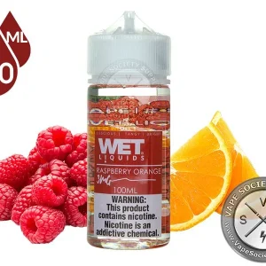 Raspberry Orange By Wet Liquids 100ml
