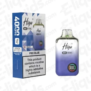 Higo BB 4000 Pro Blue Prefilled Pod Kit