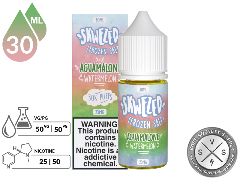 Watermelon Iced SKWEZED SALT 30ml - Image 2