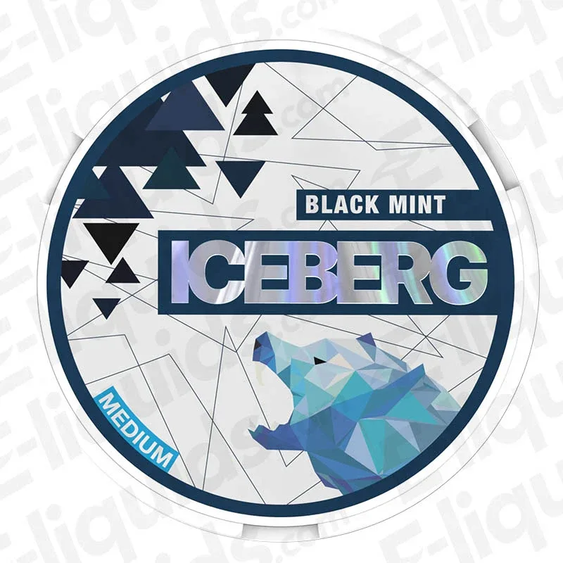 Iceberg Black Mint Nicotine Pouches - Image 2
