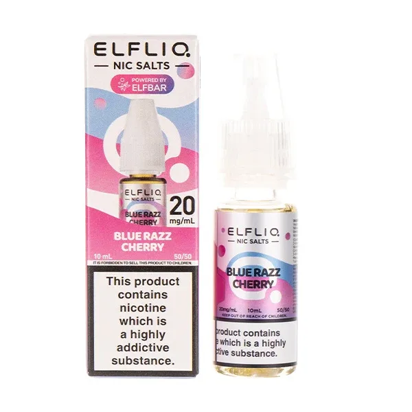 Blue Razz Cherry Nic Salt E-Liquid by Elf Bar ELFLIQ