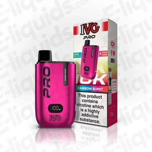 IVG Pro 12 20mg Rainbow Burst Prefilled Pod Kit