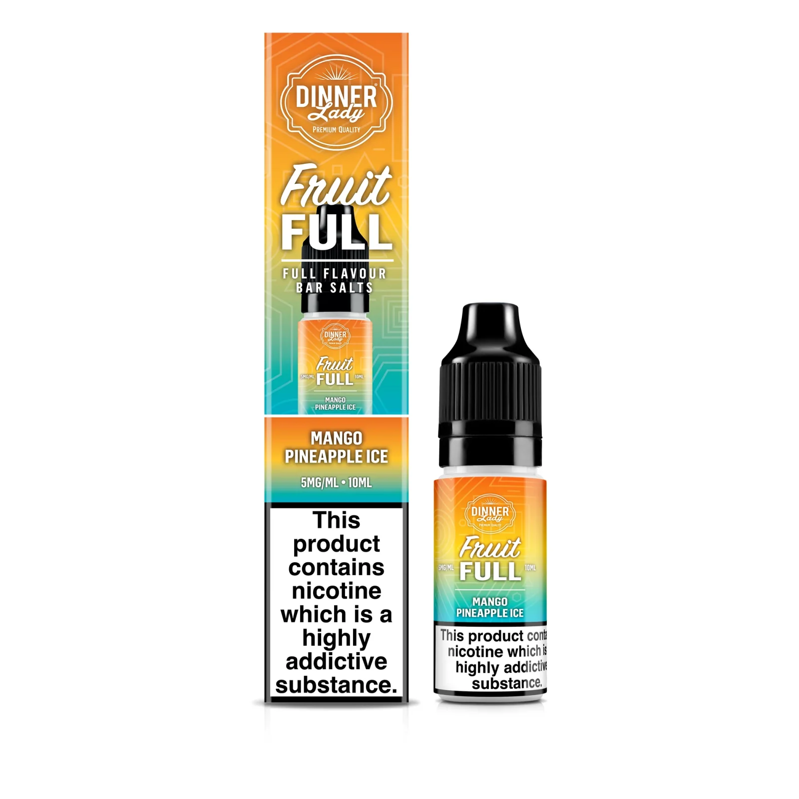 Dinner Lady FruitFull - Mango Pineapple Ice Bar Salt E-Liquid - Image 2