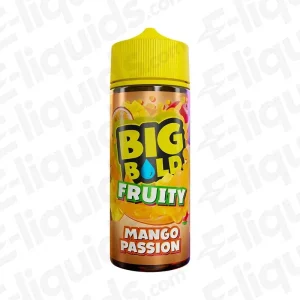 Big Bold Fruity Mango Passion Shortfill Vape Juice