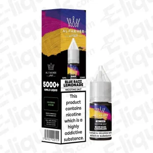 Al Fakher 5000+ Blue Razz Lemonade Nic Salt