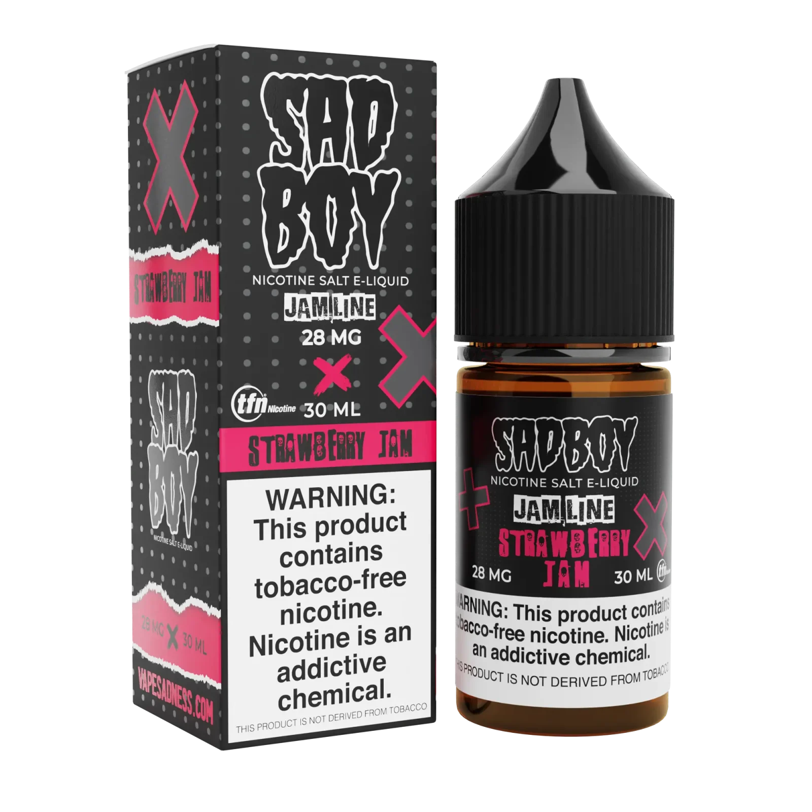 Sadboy Strawberry Jam Cookie Vape Juice - Image 2