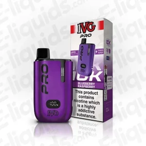 IVG Pro 12 20mg Blueberry Raspberry Prefilled Pod Kit