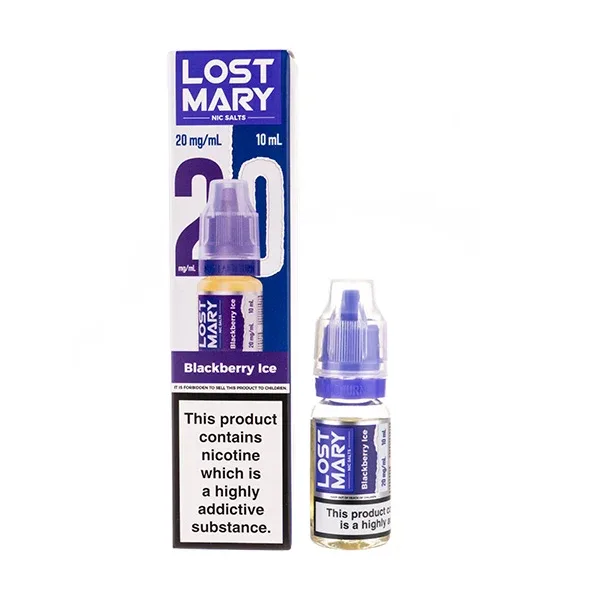 Blackberry Ice Nic Salt E-Liquid by Lost Mary