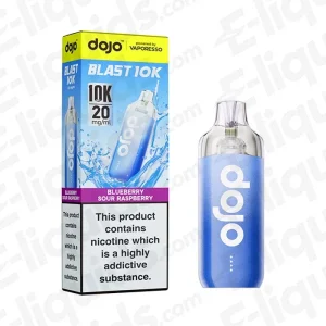 Vaporesso Dojo Blast 10k Blueberry Sour Raspberry Prefilled Pod Kit
