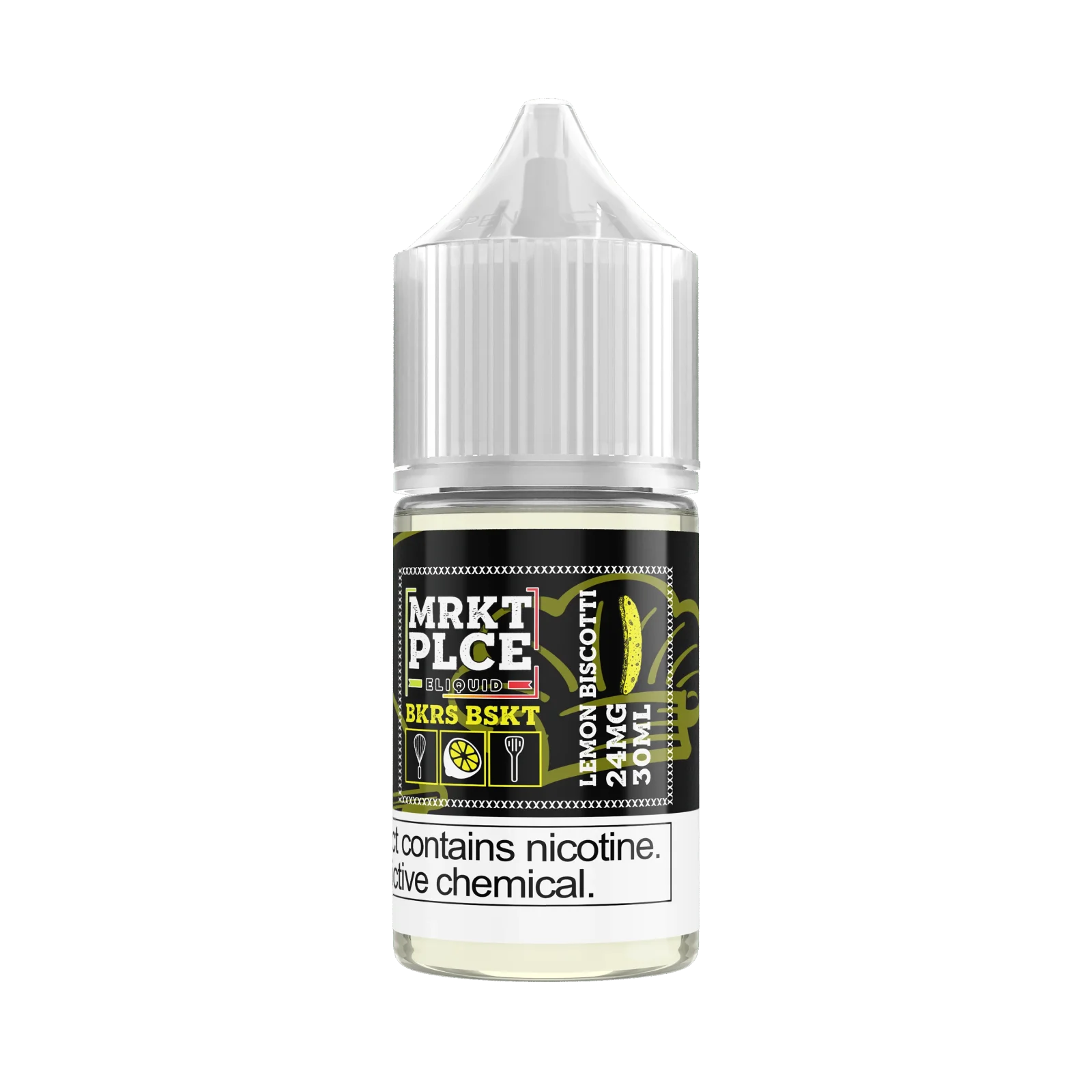 Lemon Biscotti SALT - MRKT PLCE - 30mL