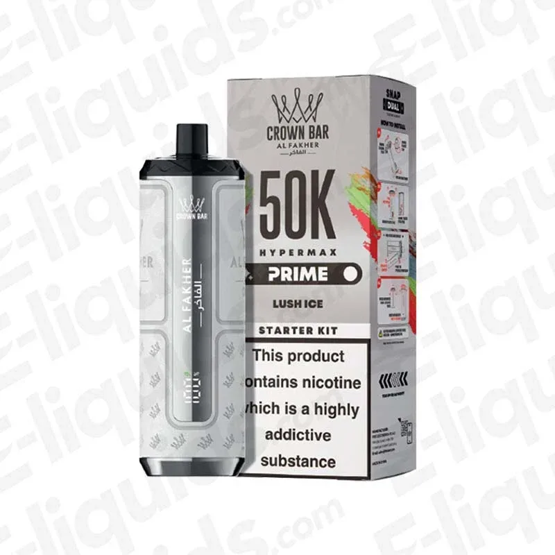 Al Fakher Hyper Max Prime 50K Lush Ice Prefilled Pod Kit