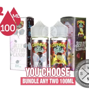 Carnival Salt Juice Roll Upz 2x30ml (60ml)