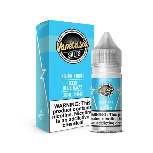 Vapetasia Killer Fruits Salt Iced Blue Razz eJuice
