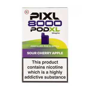 Sour Cherry Apple Pixl 8000 Prefilled Pod + Refill Pack