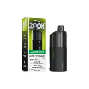 ALLO NUUD 200K Disposable Vape - Jasmine Iced T