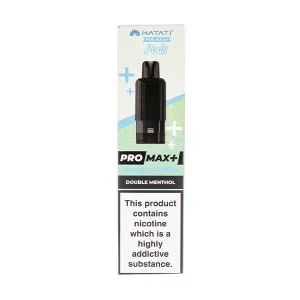 Double Menthol Pro Max Plus Prefilled Pod + Refill by Hayati