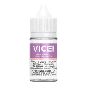 Vice Salt Nic E-Liquid - Peach Berries Ice 30ml